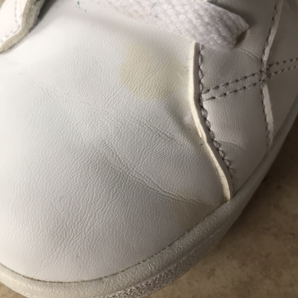 Adidas White and Rose Gold Women's Sneakers - Picture 11 of 13